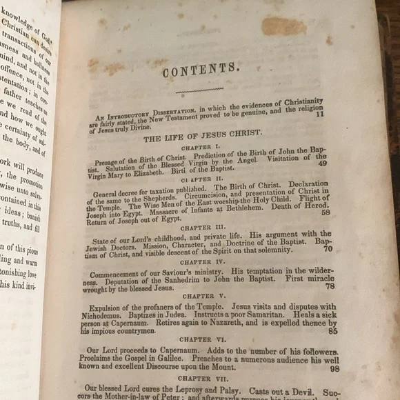 Tiffany and co antique book The Life of our lord and saviour Jesus Christ 218 - Picture 10 of 15